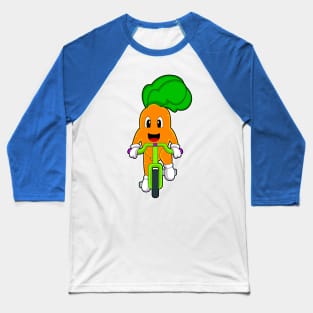 Carrot Bicycle Baseball T-Shirt